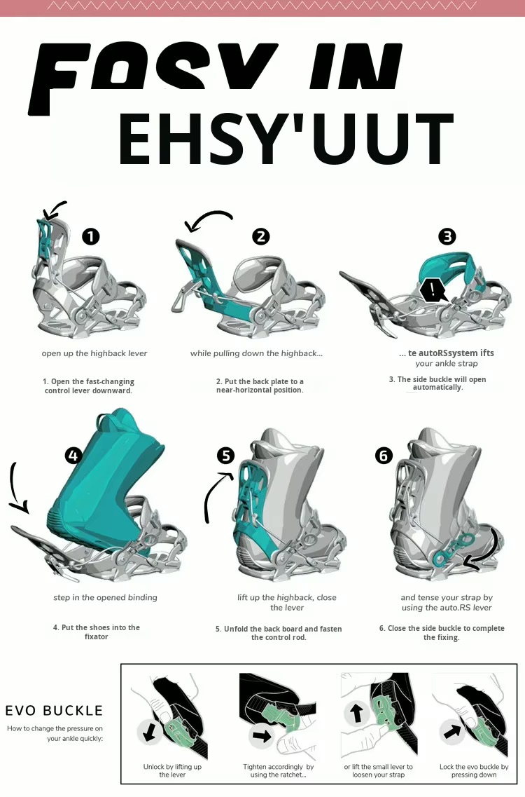 WS FASTEC Step-In · Glacier White guide 1